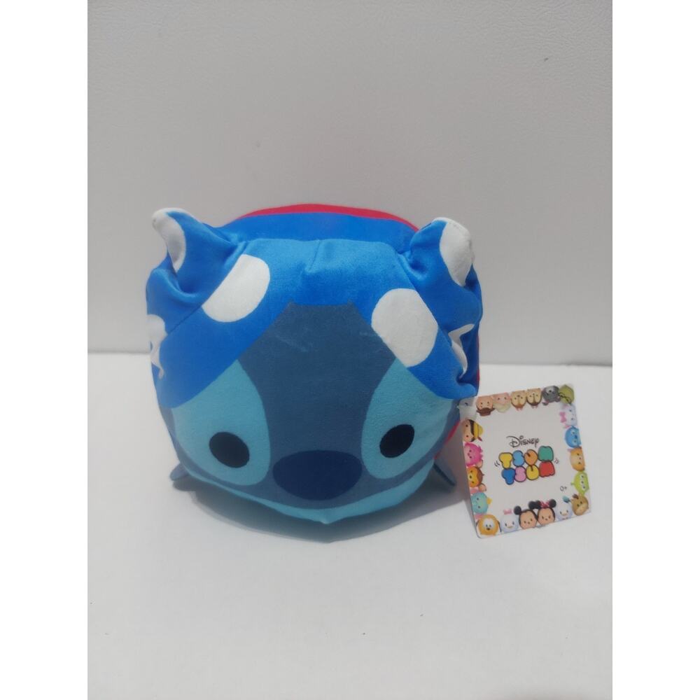 Disney Superhero Stitch Tsum Tsum 8" Plush Lilo & Stitch Just Play New NWT Cute